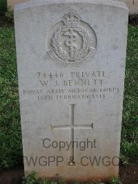 Dar Es Salaam War Cemetery - Bennett, W J